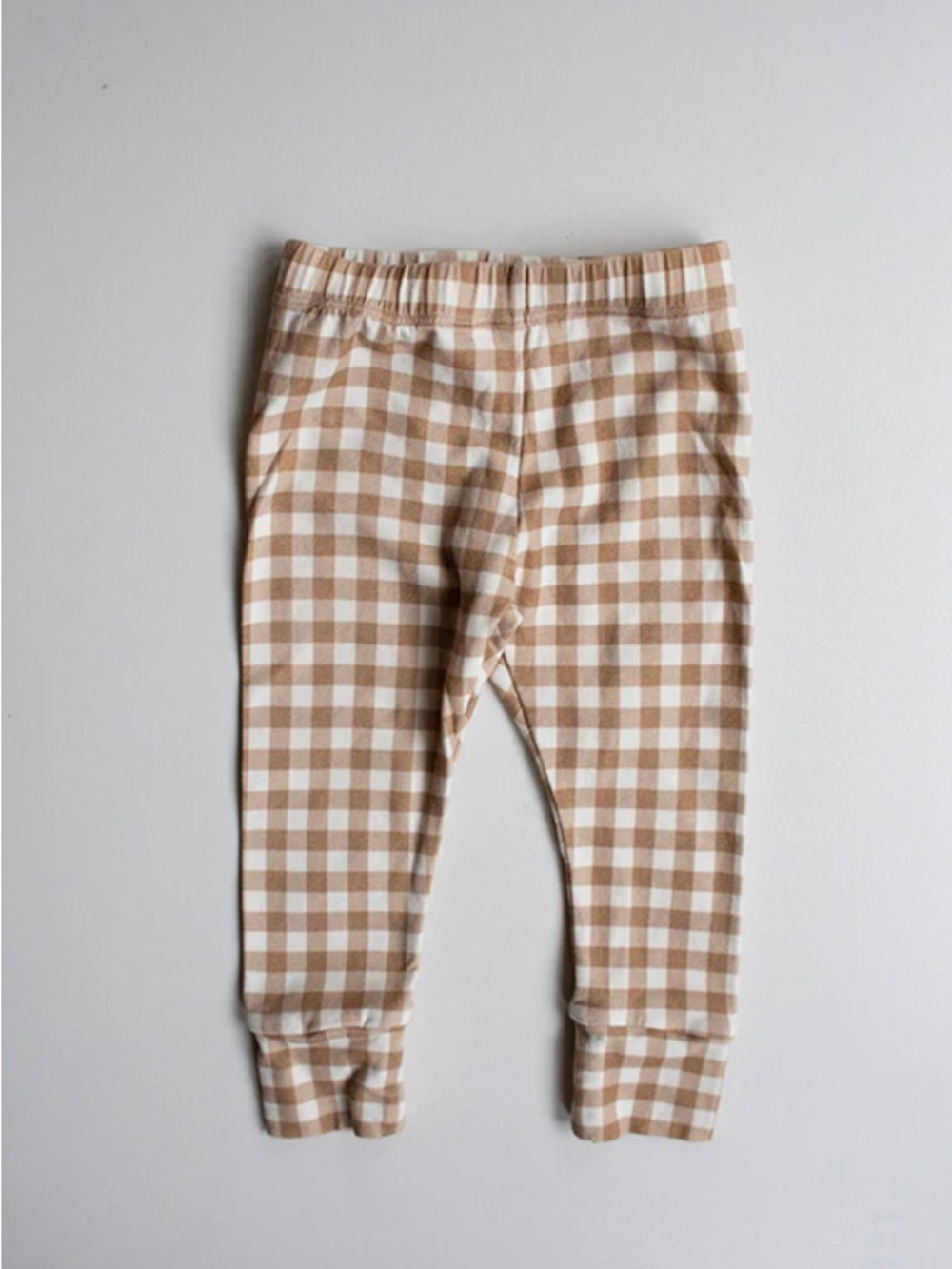 The simple folk gingham leggings